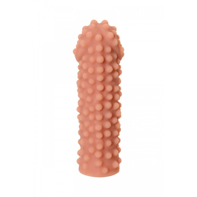 Реалистичная насадка на пенис  купить со скидкой в секс шопе  Кольца, насадки, утяжки  Насадка без вибрации