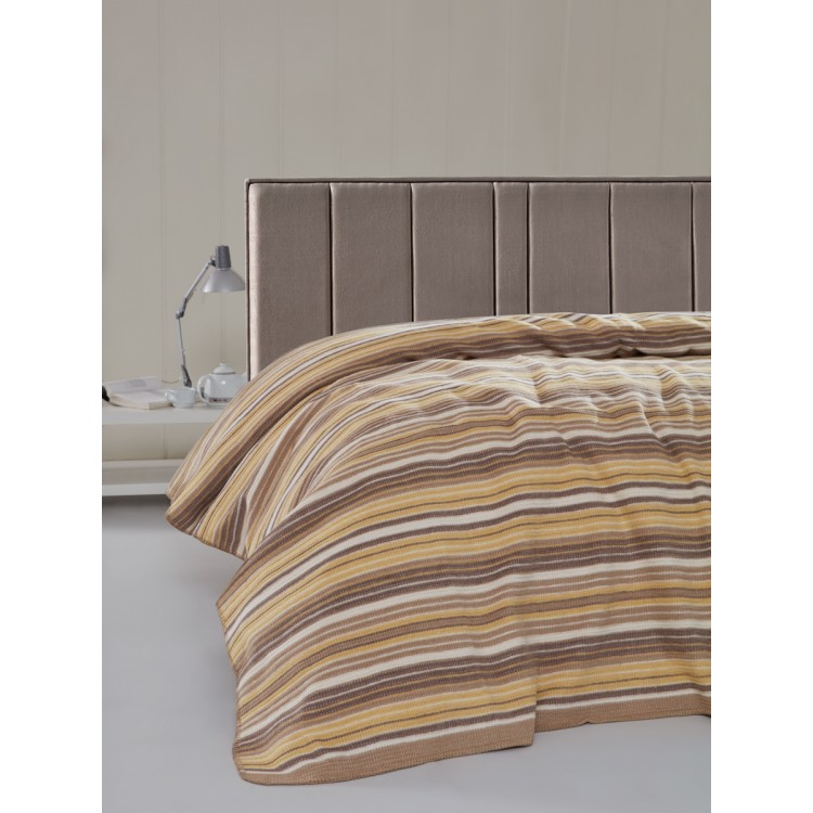 Плед KARNA хлопок "RAINBOW" 150x200 см