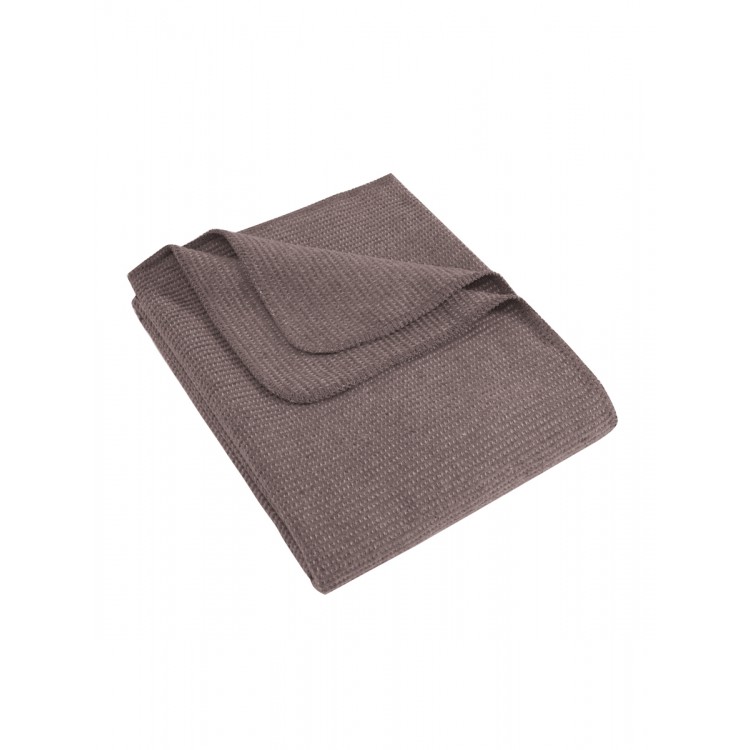 Плед KARNA хлопок однотонный "OSLO" 150x200 см
