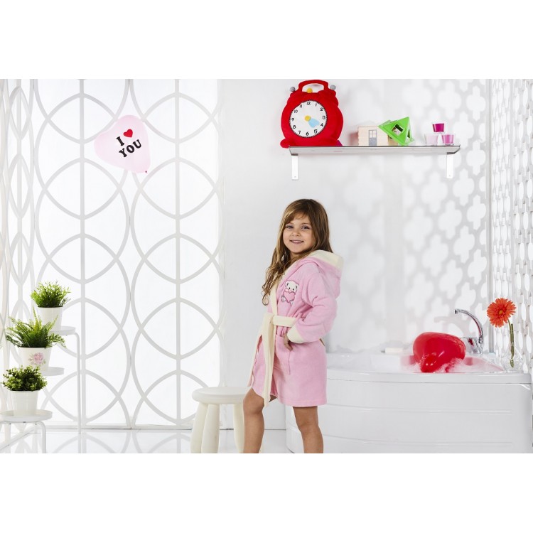 ДЕТСКИЙ ХАЛАТ 6-7 ЛЕТ 2822абрикос, KARNA