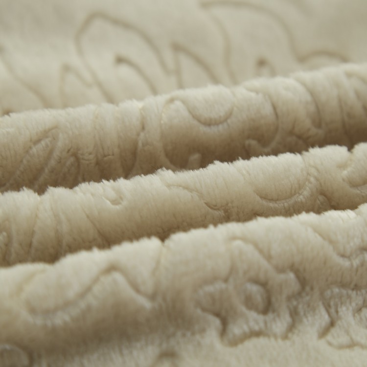 Плед KARNA вельсофт жаккард "DARVIN"220x240 см