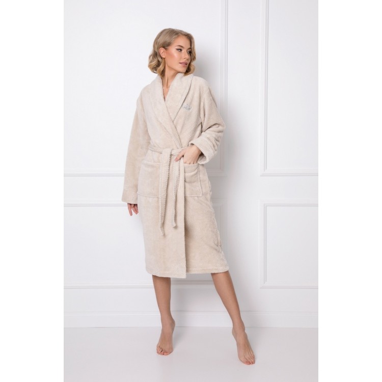 Халат женский теплый KATE BEIGE, ARUELLE