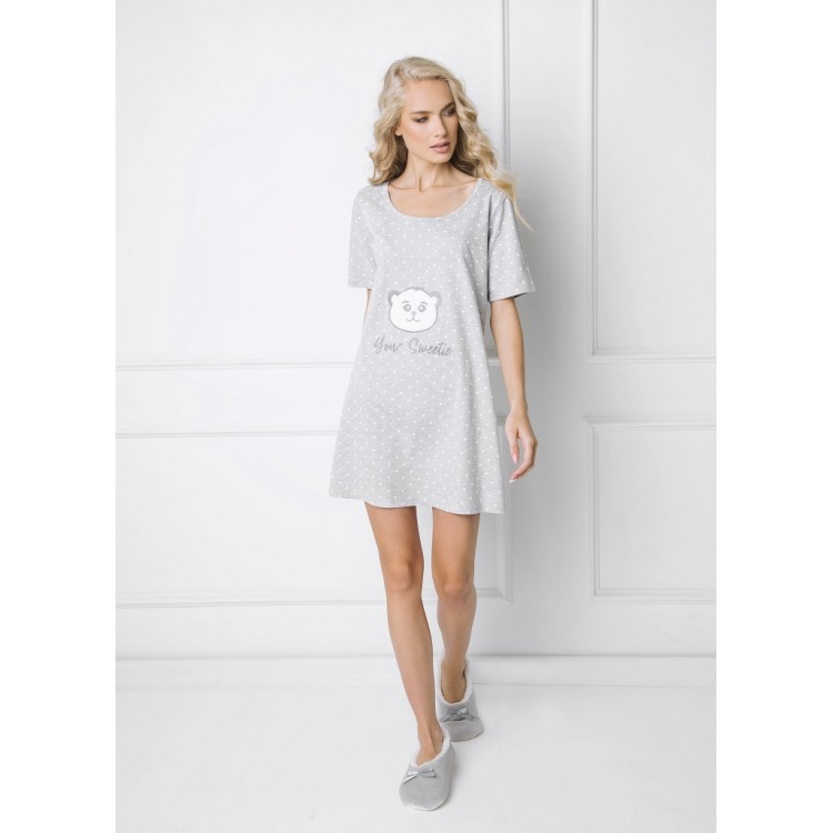 Сорочка женская SWEET BEAR GREY, ARUELLE