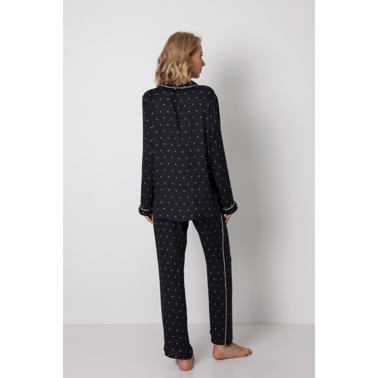 Пижама женская классическая ANNE BLACK SS22, Aruelle