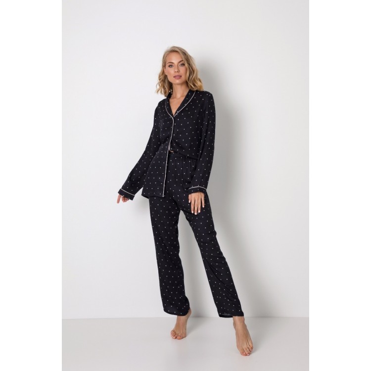 Пижама женская классическая ANNE BLACK SS22, Aruelle