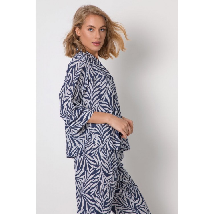 Пижама женская на пуговицах с брюками LIZZIE SS22, Aruelle
