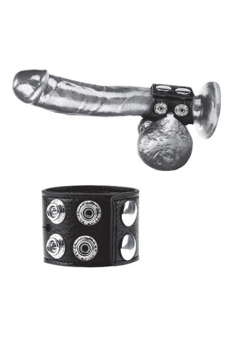 Ремень на член и мошонку 1.5" Cock Ring With Ball Strap
