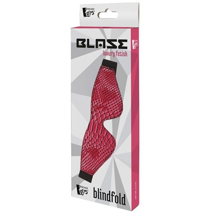 Розовая маска без прорезей BLINDFOLD Розовая маска без прорезей BLINDFOLD