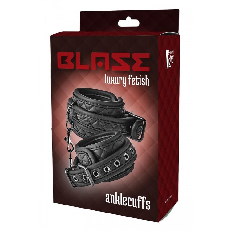 Черные манжеты на щиколотки ANKLE CUFF DIAMOND
