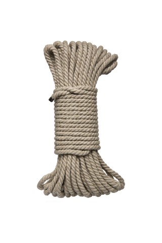 Бондажная пеньковая верёвка Kink Bind & Tie Hemp Bondage Rope 50 Ft - 15 м.