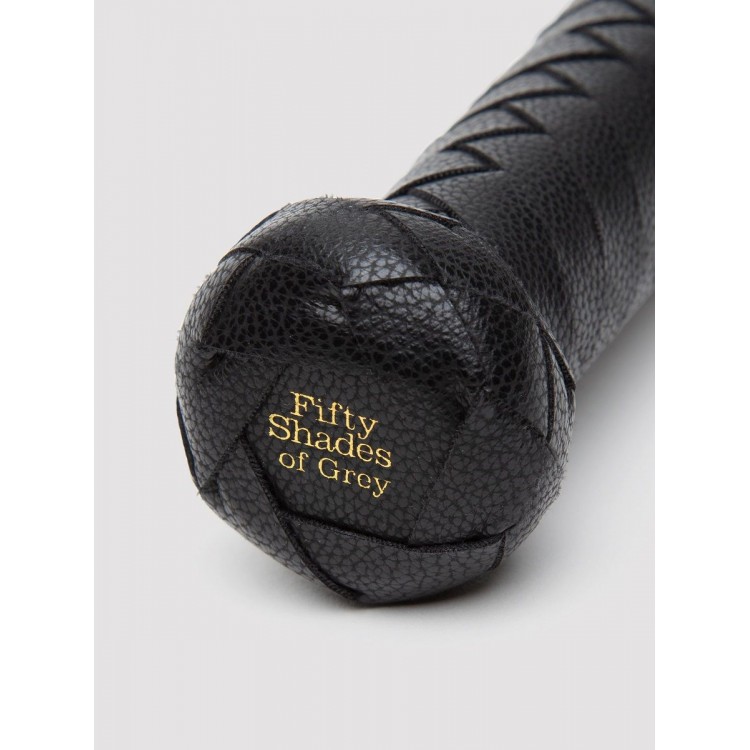 Черный кожаный флоггер Bound to You Faux Leather Flogger - 63,5 см.