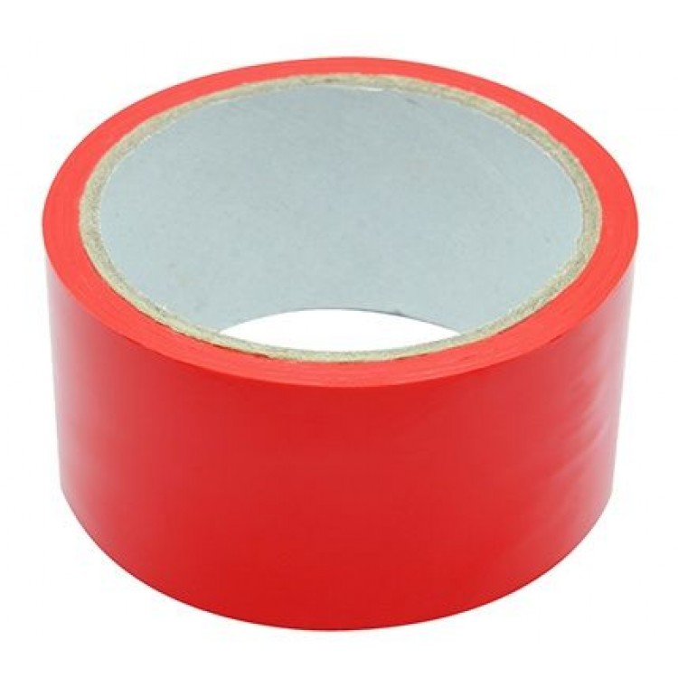 Красная липкая лента BONDAGE TAPE - 18 м.