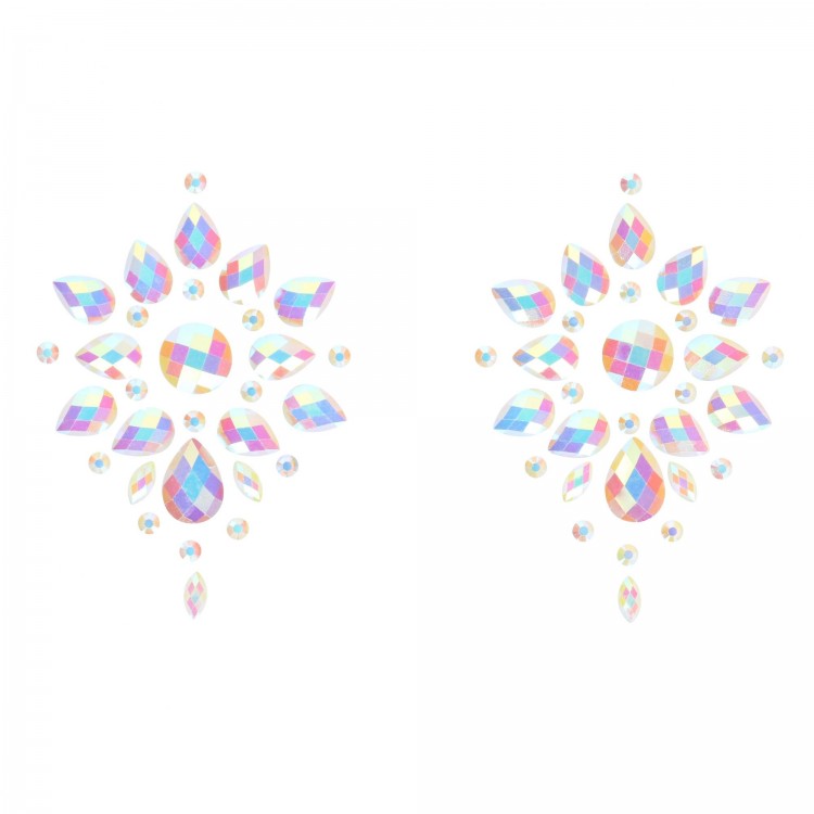 Декоративное украшение на соски на клеевой основе Body Jewelry Stickers