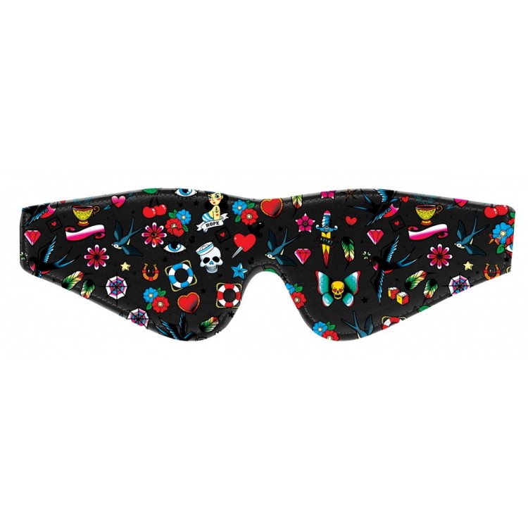 Маска Printed Eye Mask Old School Tattoo Style