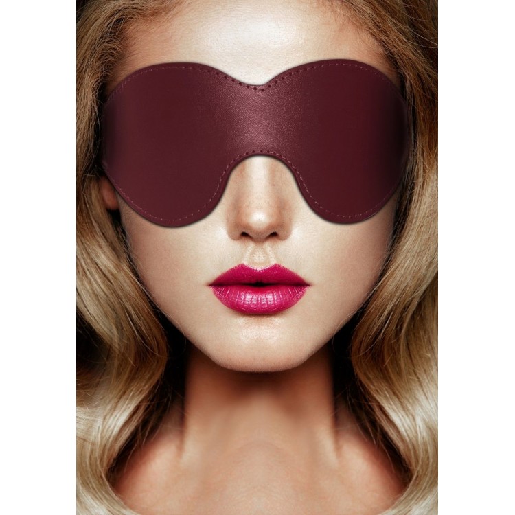 Бордовая маска на глаза Eyemask