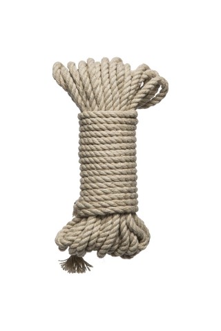 Бондажная пеньковая верёвка Kink Bind & Tie Hemp Bondage Rope 30 Ft - 9,1 м.