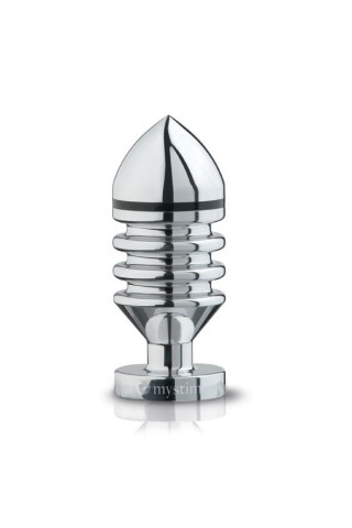 Металлическая анальная пробка Hector Helix Buttplug S - 10 см.