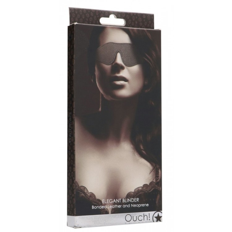 Серая маска на глаза Elegant Blinder Серая маска на глаза Elegant Blinder