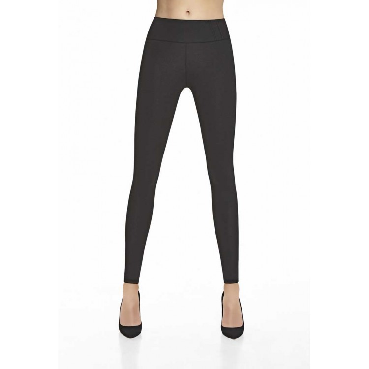 Черные женские легинсы MALENA PUSH UP, BAS BLEU