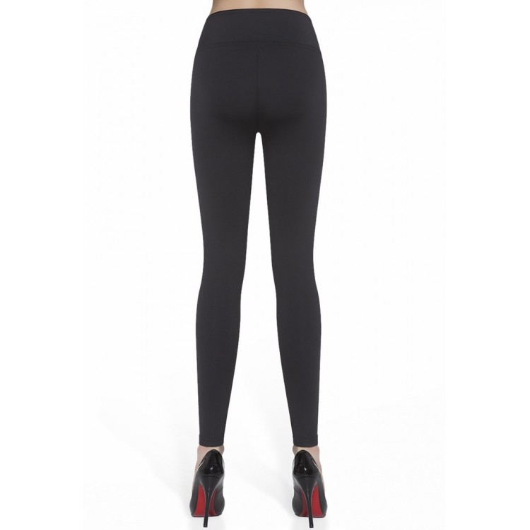 Черные женские легинсы CANDY PUSH UP, BAS BLEU