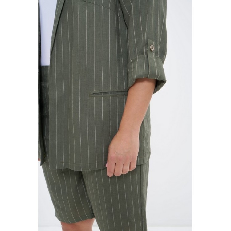 Повседневный костюм с шортами 1110 хаки, Cleo Повседневный костюм с шортами 1110 хаки, Cleo