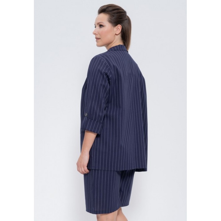 Повседневный костюм с шортами 1110 blue, Cleo