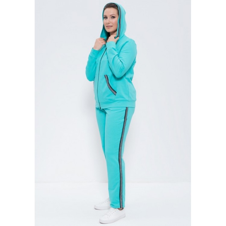 Спортивный костюм женский 1111 azure, Cleo