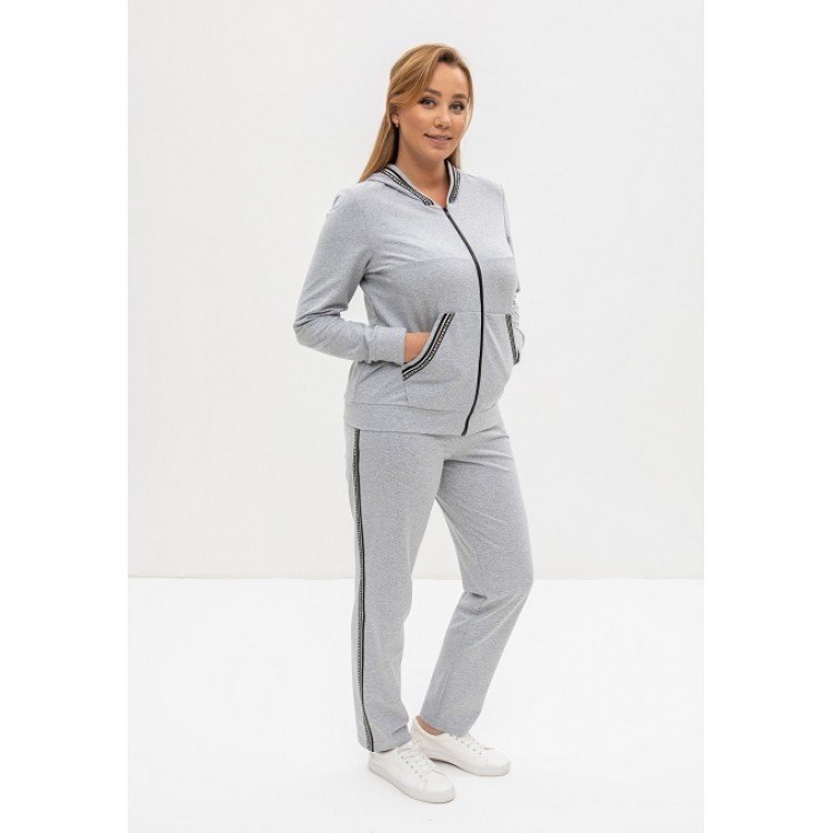 Спортивный костюм женский 1111 grey, Cleo