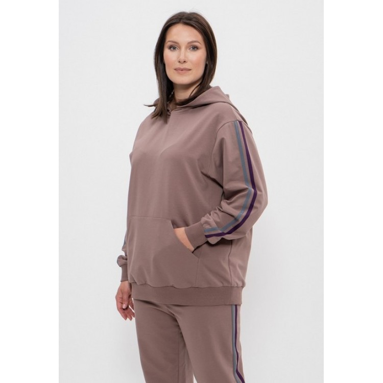 Костюм спортивный женский  1156 кофейный, Cleo