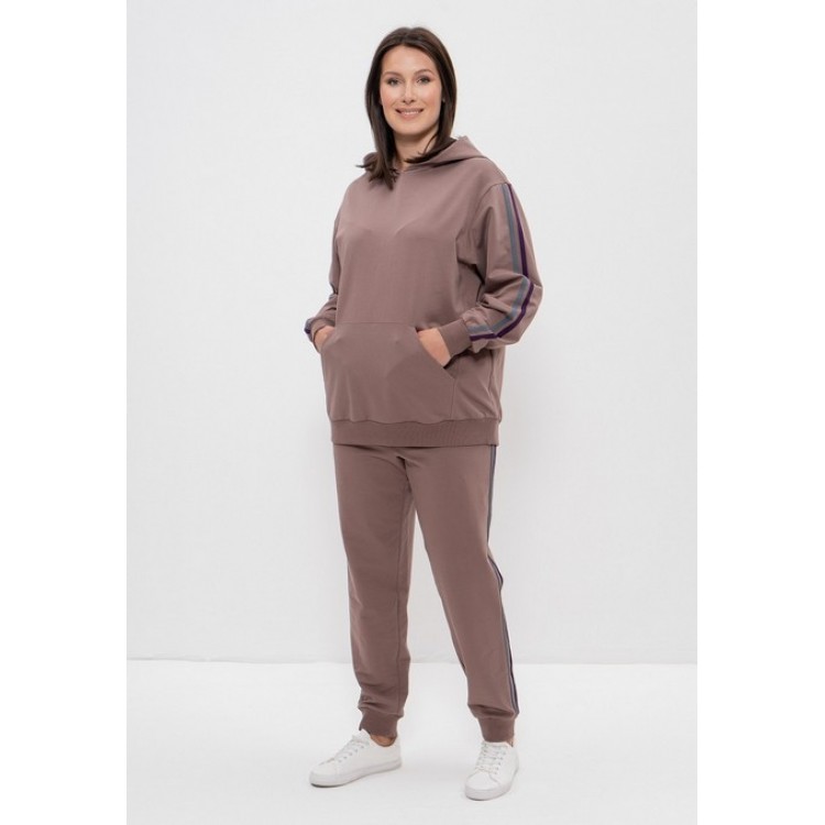 Костюм спортивный женский  1156 кофейный, Cleo
