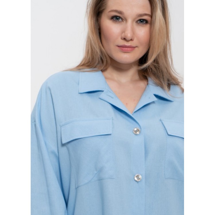 Костюм женский 1175 голубой, Cleo