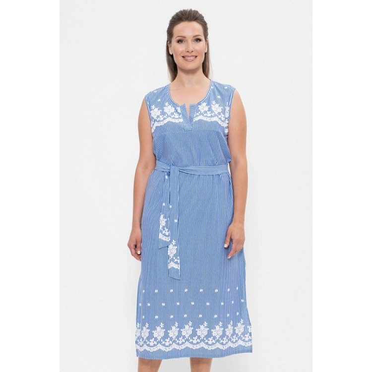 Женский хлопковый сарафан 1232, Cleo Женский хлопковый сарафан 1232, Cleo