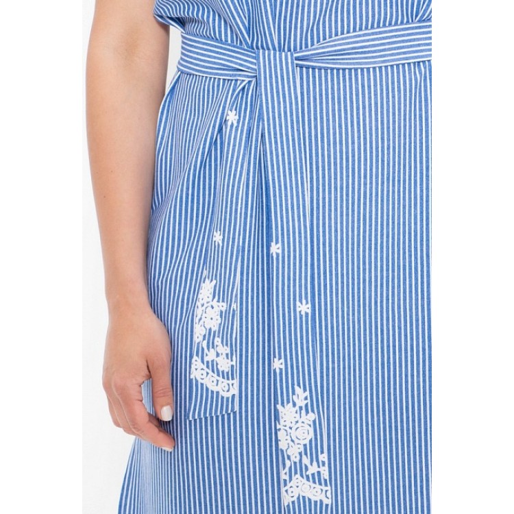 Женский хлопковый сарафан 1232, Cleo Женский хлопковый сарафан 1232, Cleo