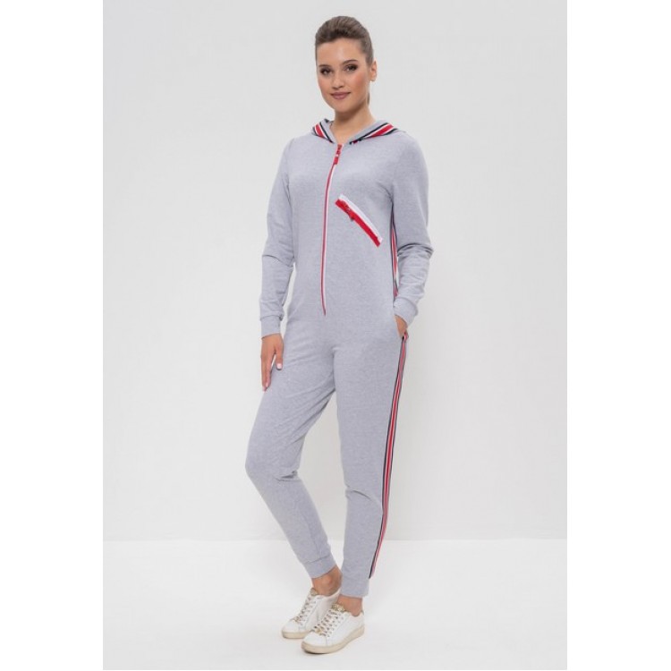 Теплый женский комбинезон 1234-gray, Cleo