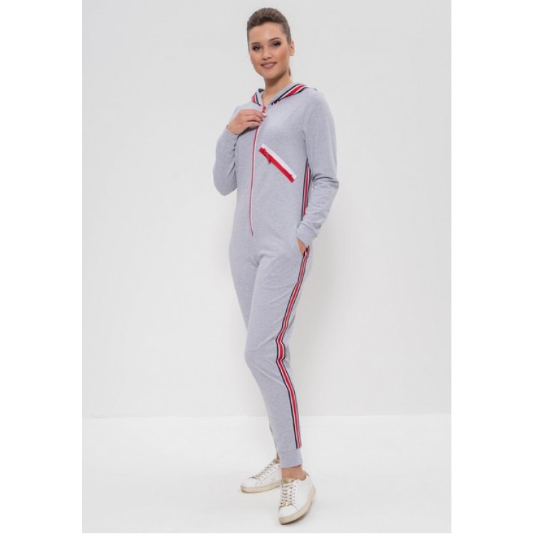 Теплый женский комбинезон 1234-gray, Cleo