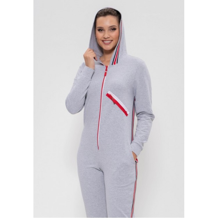Теплый женский комбинезон 1234-gray, Cleo