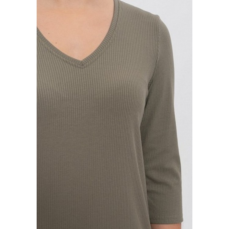 Женское домашнее платье из вискозы 1239-khaki, Cleo