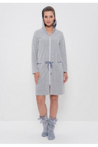 Халат 1242-gray, Cleo