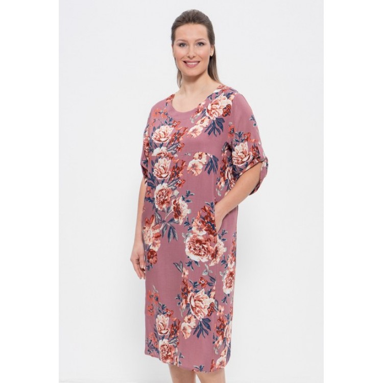 Платье женское штапельное 1256 tea rose, Cleo