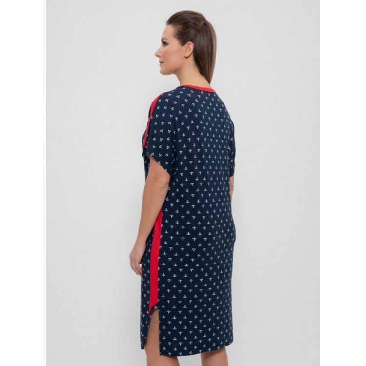 Туника женская 1258 blue, Cleo