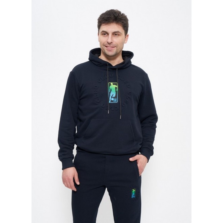 Костюм мужской спортивный 1506 синий, Cleo