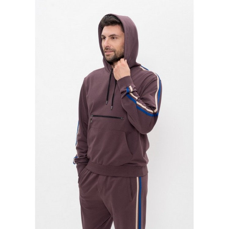 Костюм мужской спортивный 1501 сливовый, Cleo