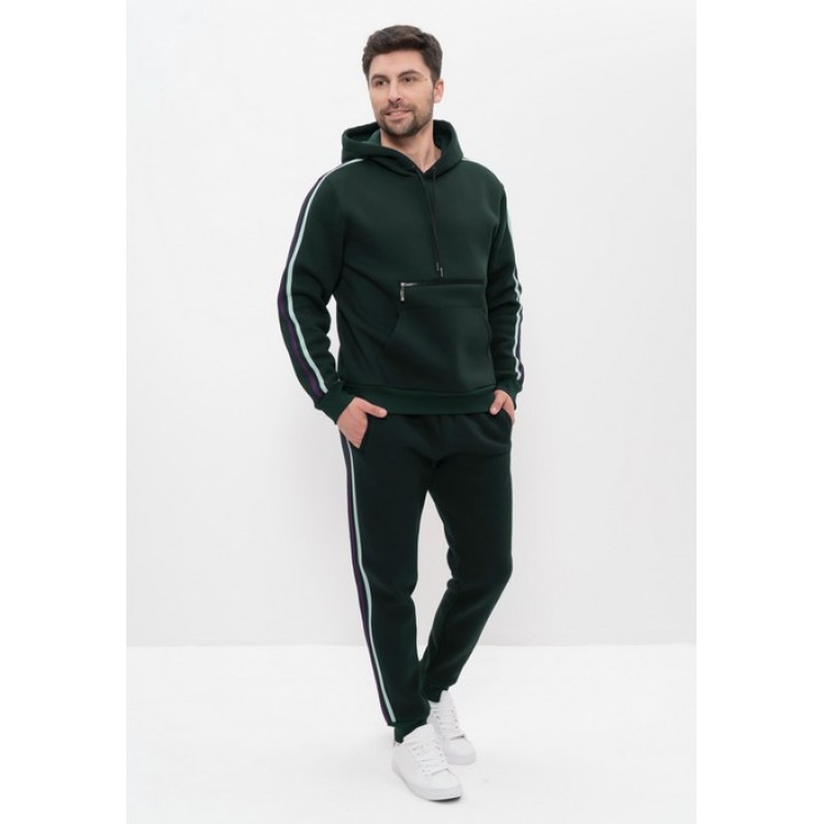 Костюм мужской спортивный 1502 хаки, Cleo