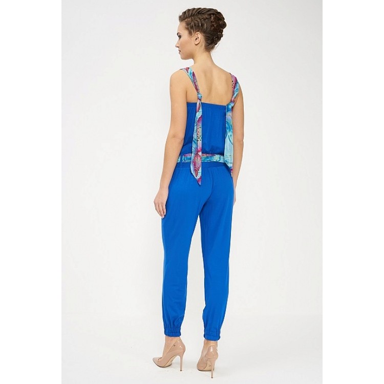 Летний женский комбинезон с брюками 275-cornflower, Cleo