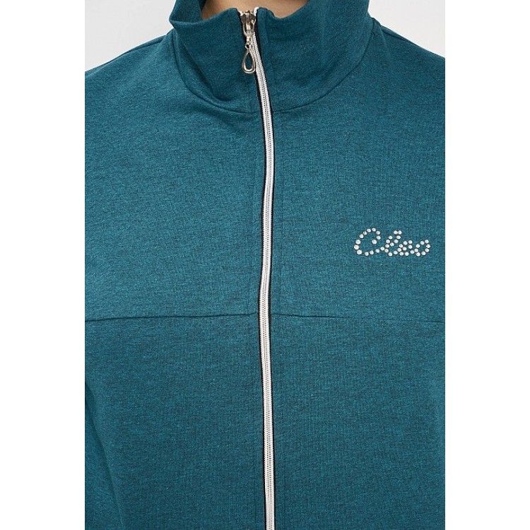 Женский костюм для спорта и отдыха 342-green/black, Cleo
