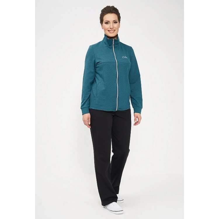 Женский костюм для спорта и отдыха 342-green/black, Cleo