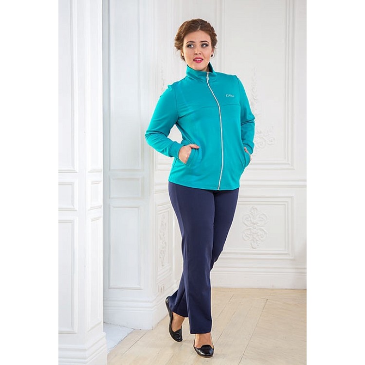 Женский костюм для спорта и отдыха 342-turquoise/blue, Cleo