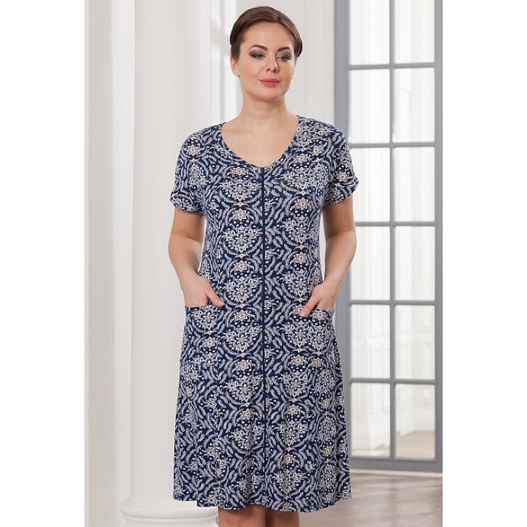 Женский  халат из вискозы 445-11-beige, Cleo