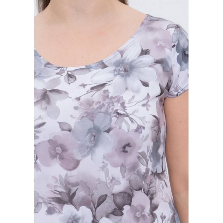 Платье женское вискозное 619 grey, Cleo