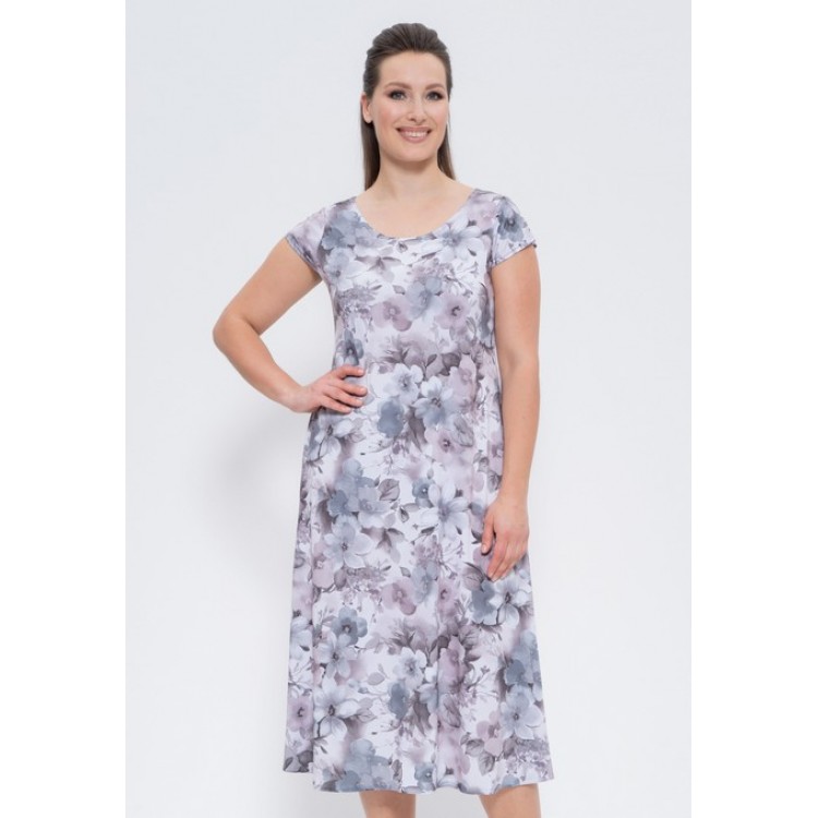 Платье женское вискозное 619 grey, Cleo